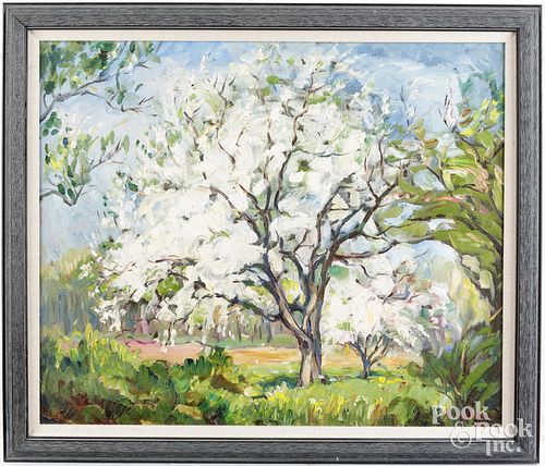 CONTEMPORARY OIL ON CANVAS