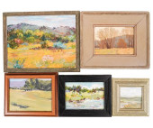 CONTEMPORARY OIL PAINTINGS<br>