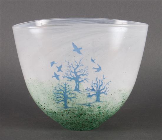 Contemporary opalescent art glass