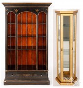 CONTEMPORARY PAINTED BOOKCASE