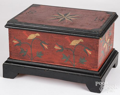 CONTEMPORARY PAINTED PINE MINIATURE