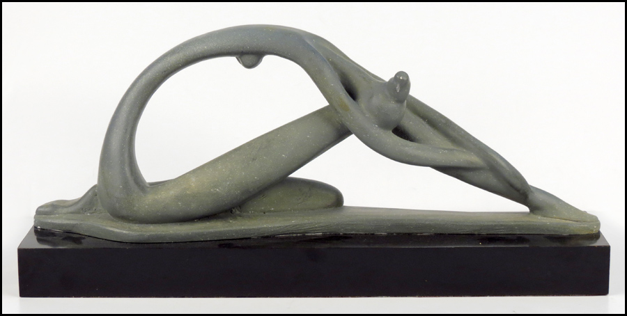 CONTEMPORARY PAINTED PLASTER FIGURE