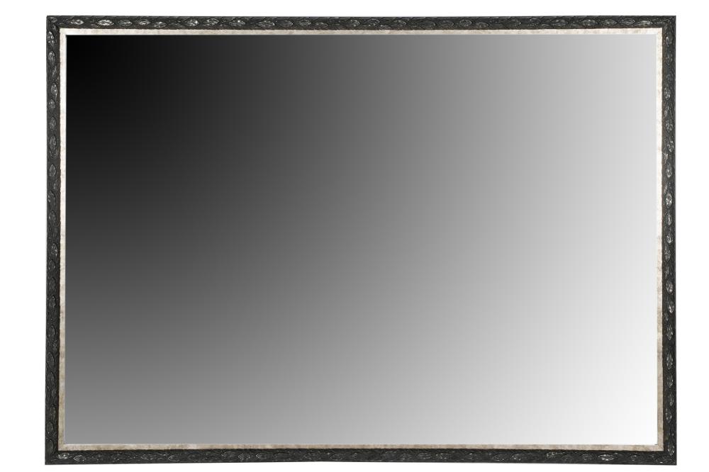 CONTEMPORARY PAINTED & SILVERED