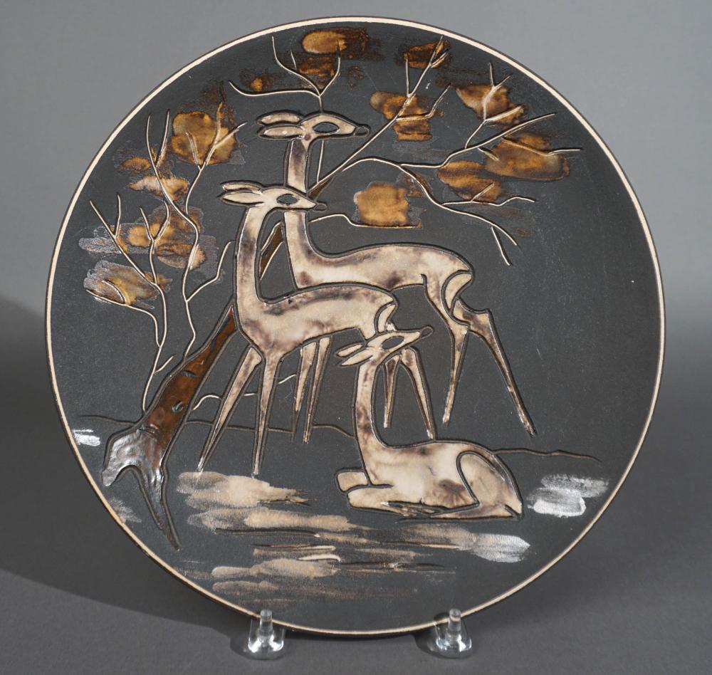 CONTEMPORARY PARTIAL GLAZED ROUND
