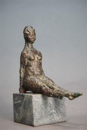 CONTEMPORARY PATINATED BRONZE