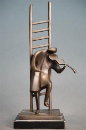 CONTEMPORARY PATINATED METAL F