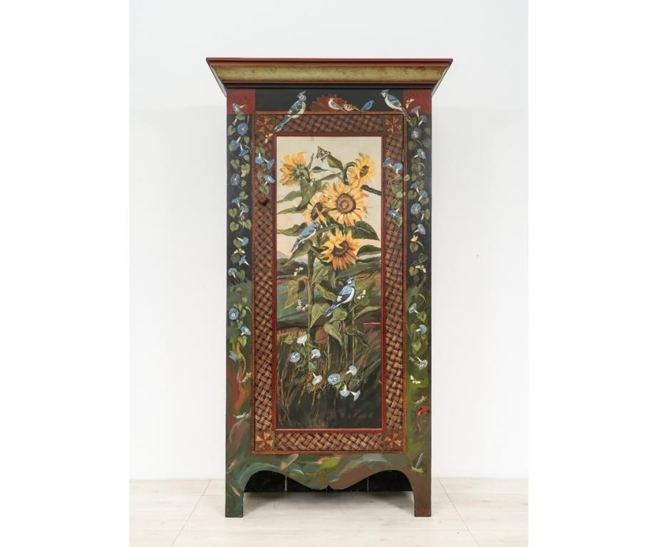 Contemporary pine cupboard