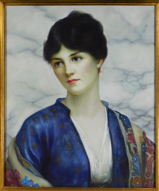 CONTEMPORARY PORTRAIT PAINTING OF