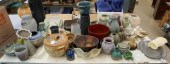 CONTEMPORARY POTTERY TABLE ART