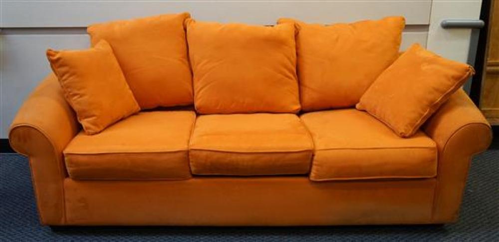 CONTEMPORARY PUMPKIN ULTRA-SUEDE