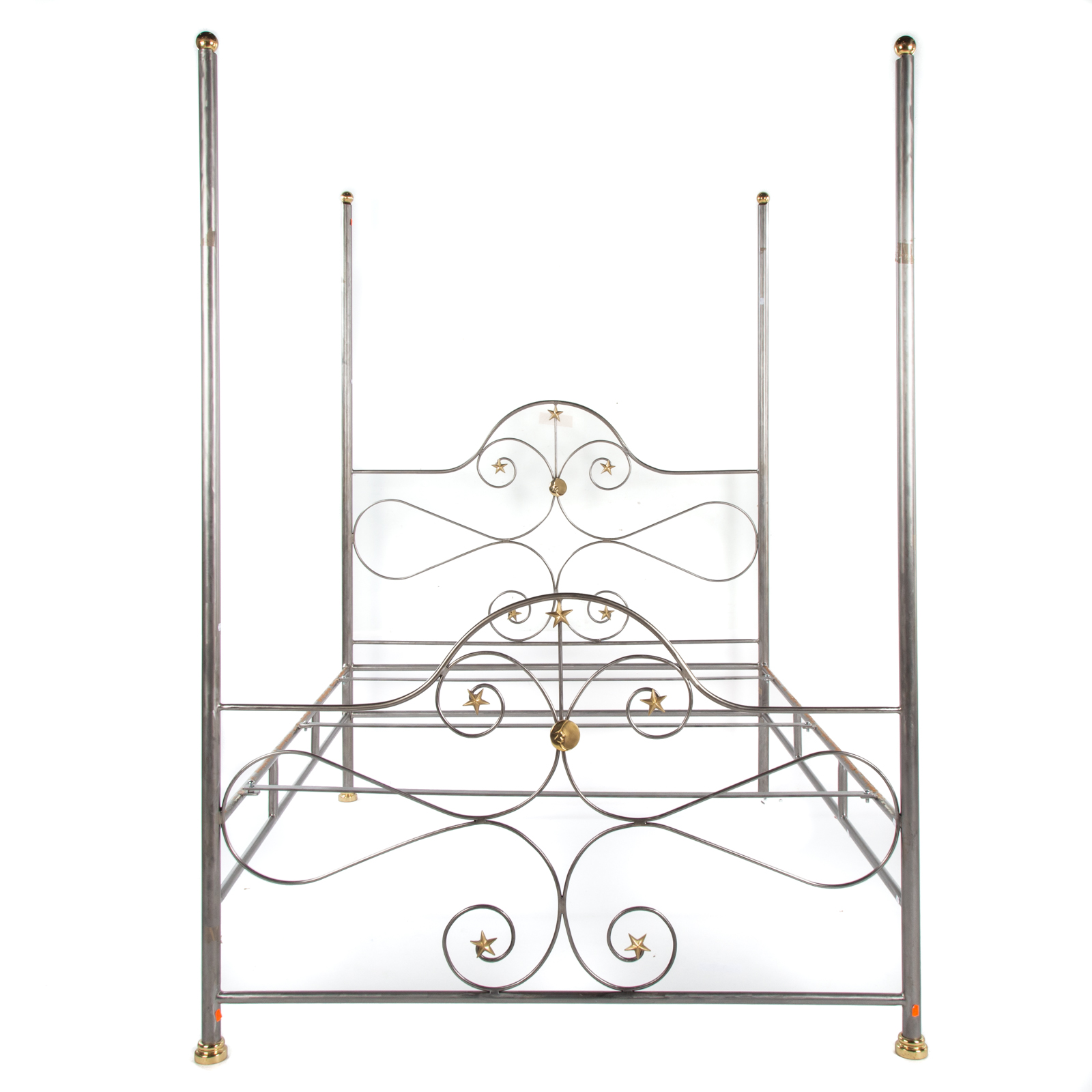 CONTEMPORARY QUEEN-SIZE METAL &