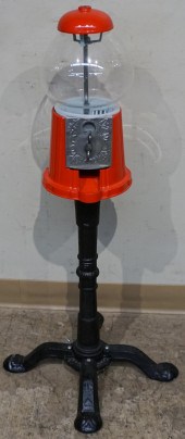 CONTEMPORARY RED PAINTED GUMBA