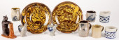 CONTEMPORARY REDWARE AND STONE
