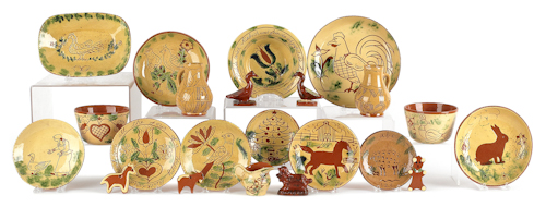 Contemporary redware to include