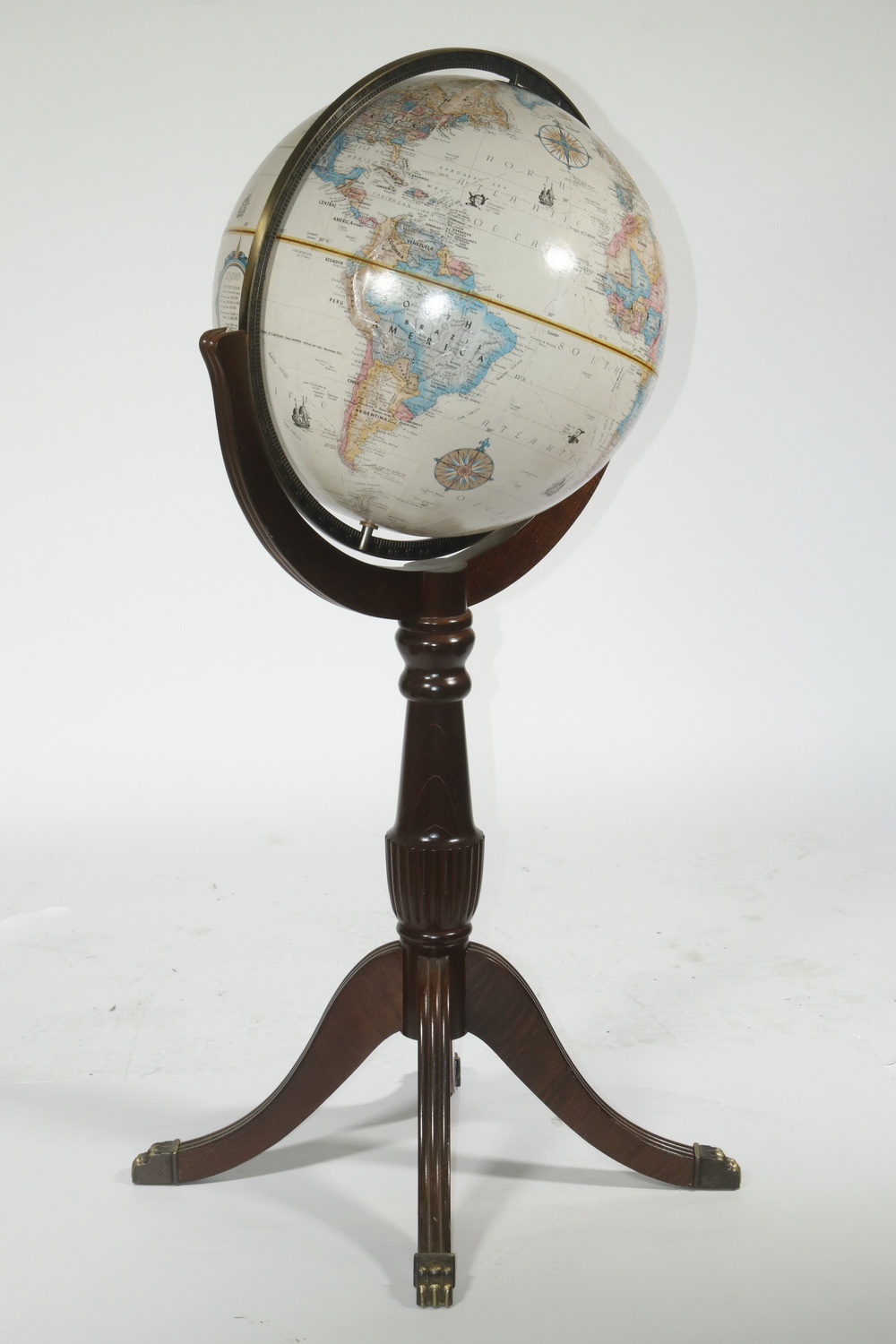CONTEMPORARY REPLOGLE FLOOR GLOBE