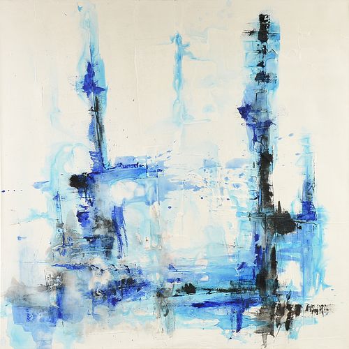 CONTEMPORARY SCHOOL, A PAINTING,