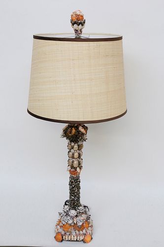 CONTEMPORARY SEASHELL ENCRUSTED