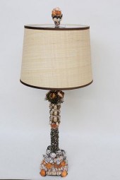 CONTEMPORARY SEASHELL ENCRUSTE