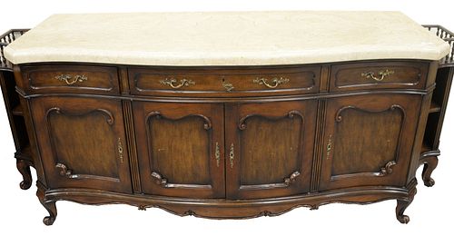 CONTEMPORARY SERVER, HAVING ETCHED,