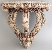 CONTEMPORARY SHELL ENCRUSTED W