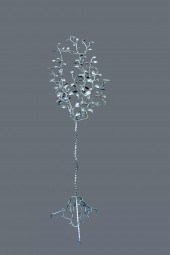 CONTEMPORARY SILVERED-IRON TRE