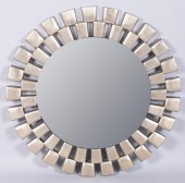 CONTEMPORARY SILVERED-RESIN ST