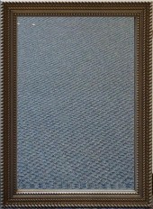 CONTEMPORARY SILVERED WOOD FRA