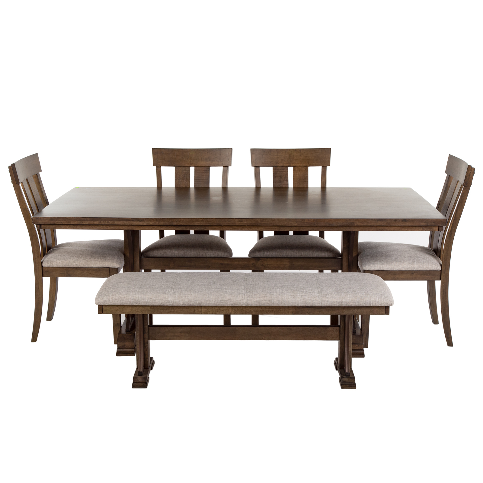CONTEMPORARY SIX-PIECE DINING SET