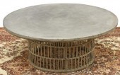 CONTEMPORARY SLATE GREY RATTAN