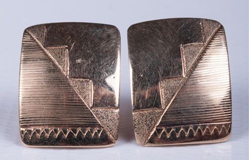 CONTEMPORARY SOUTHWESTERN 14K YG