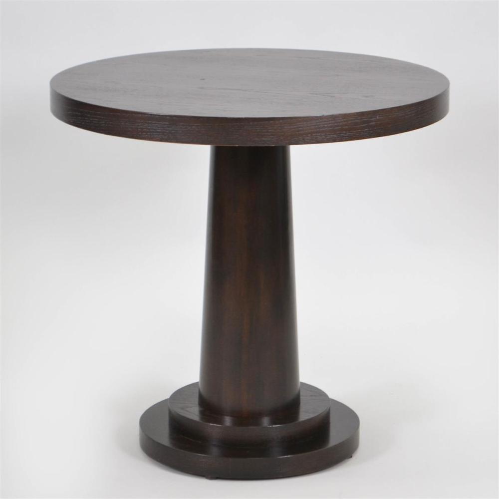 CONTEMPORARY STAINED OAK SIDE