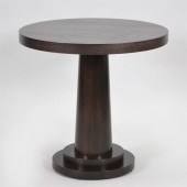 CONTEMPORARY STAINED OAK SIDE