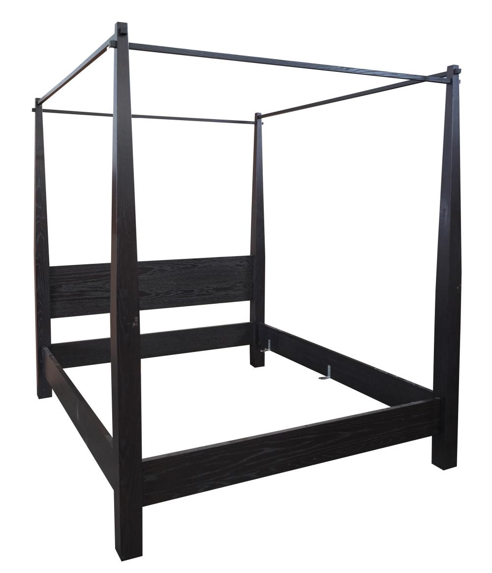 CONTEMPORARY STAINED WOOD CANOPY
