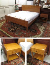 CONTEMPORARY THREE-PIECE BEDRO