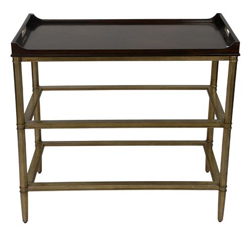 CONTEMPORARY THREE-TIER BAR CART,