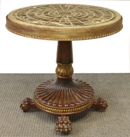 CONTEMPORARY TILED MARBLE-TOP