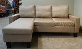 CONTEMPORARY TWILL UPHOLSTERED