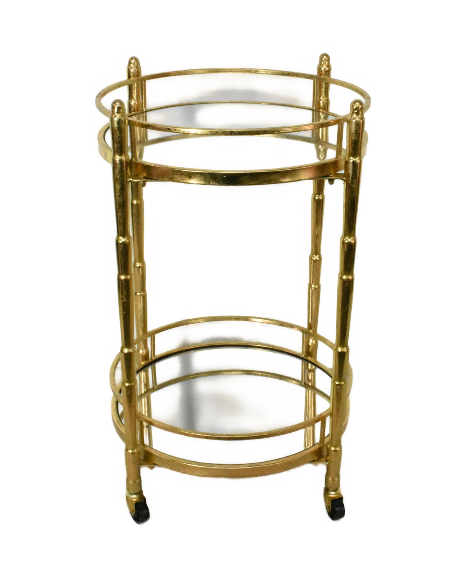 CONTEMPORARY TWO-TIER GOLD PLATED