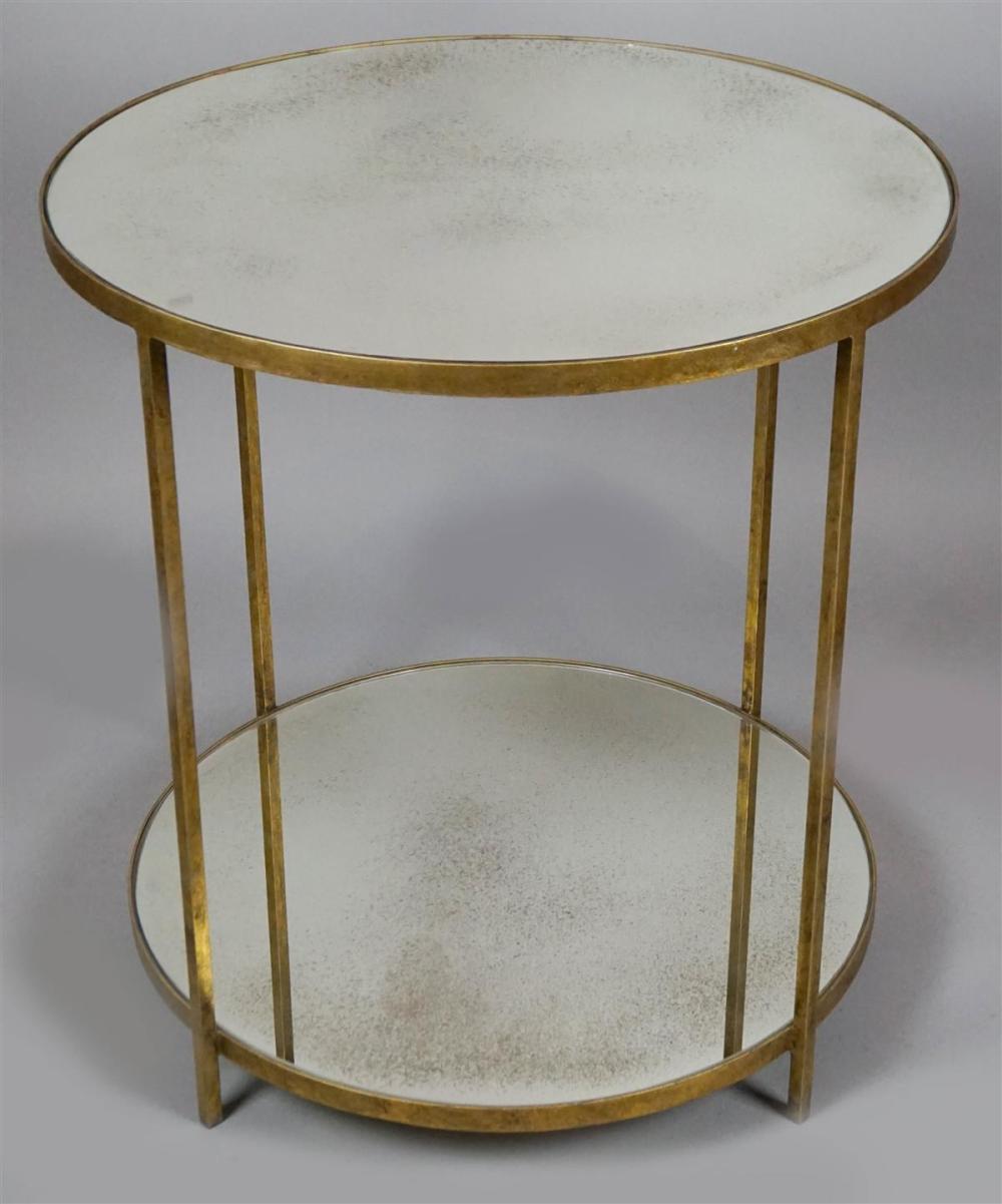 CONTEMPORARY TWO-TIERED MIRRORED