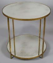 CONTEMPORARY TWO-TIERED MIRROR