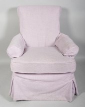 CONTEMPORARY UPHOLSTERED ARMCH