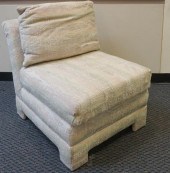 CONTEMPORARY UPHOLSTERED ARMLE