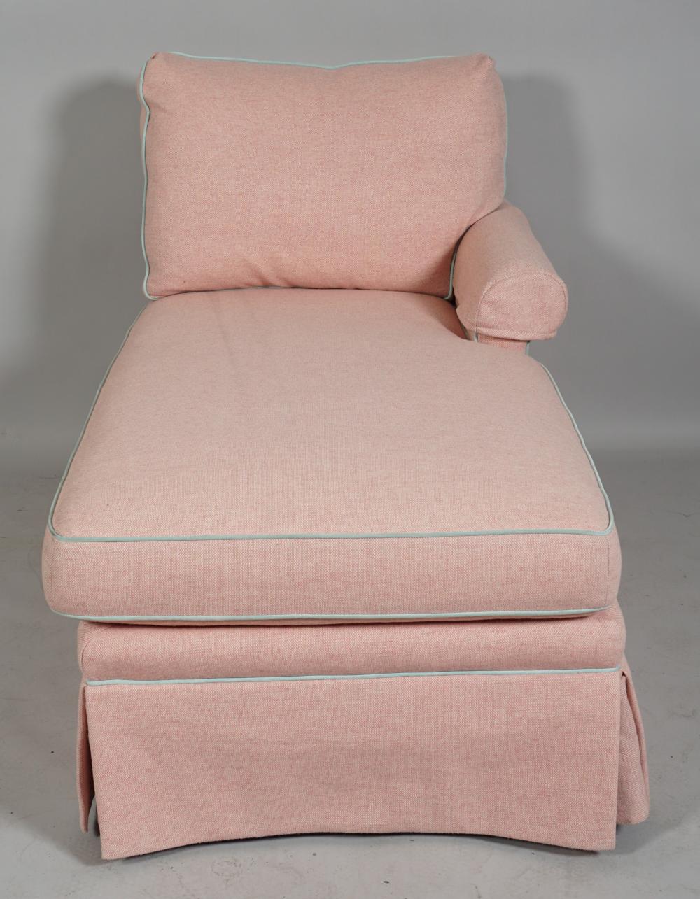 CONTEMPORARY UPHOLSTERED CHAISE