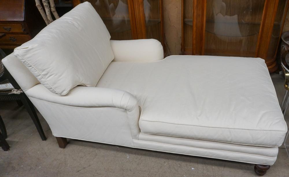 CONTEMPORARY UPHOLSTERED CHAISE