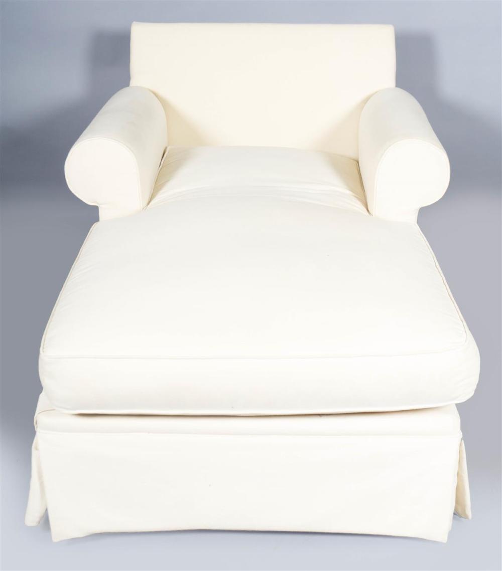 CONTEMPORARY UPHOLSTERED CHAISE