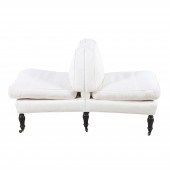 Contemporary upholstered conve
