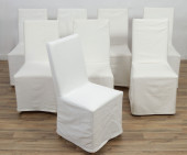 CONTEMPORARY UPHOLSTERED DININ
