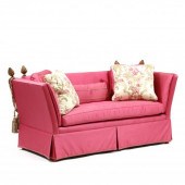 CONTEMPORARY UPHOLSTERED KNOLE