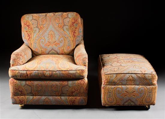 Contemporary upholstered occasional