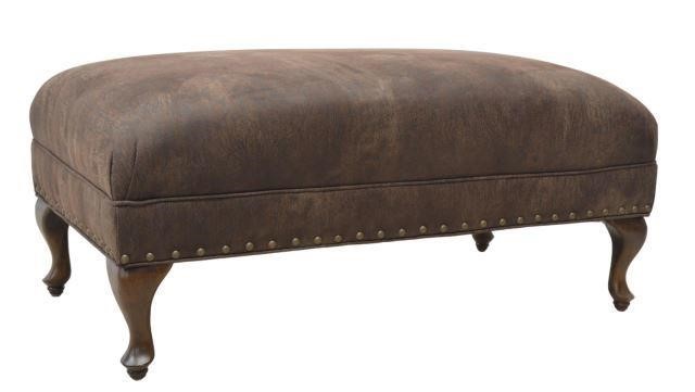 CONTEMPORARY UPHOLSTERED OTTOMAN